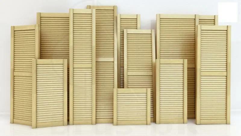 Жалюзийные двери